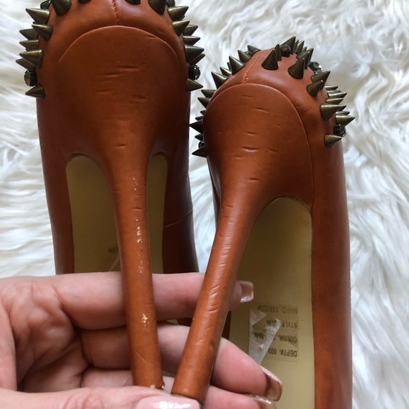 Bakers Stealth Open Toe Pumps spices studs Shoe - Picture 8 of 8